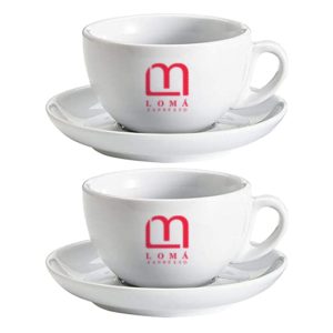 Kit 6 tazze Cappuccino personalizzate Lomà